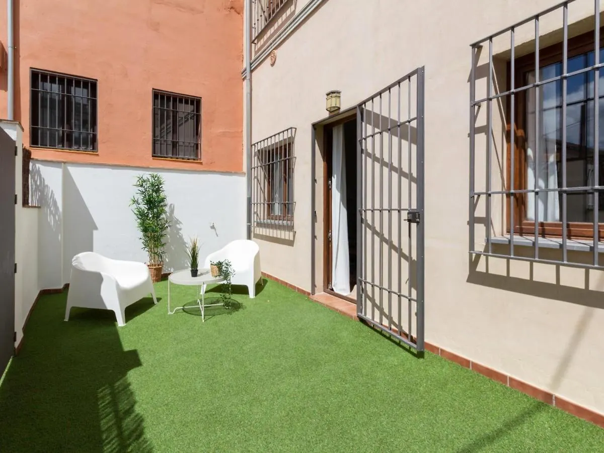 Apartamento Junto Al Albaicin Con Patio Granada 0*,