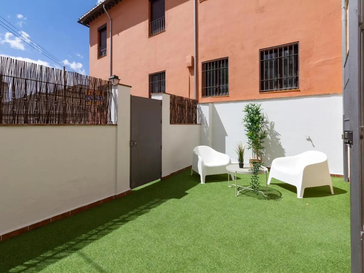 아파트 Apartamento Junto Al Albaicin Con Patio 그라나다